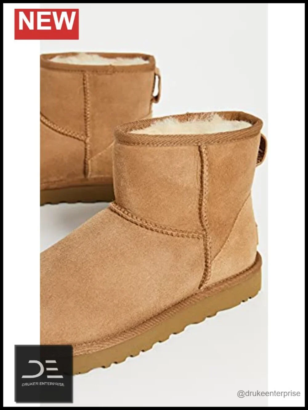UGG Classic Mini II Women's Sheepskin Ankle Boots Water Resistant Pull-On